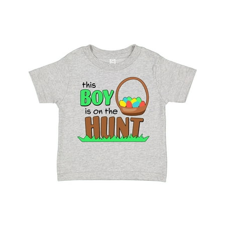 

Inktastic This Boy is on the Hunt- Easter Eggs Gift Toddler Boy Girl T-Shirt