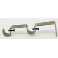 thumbnail image 2 of Urbanest Double Rod Bracket, 1/2" and 5/8" Rods, Antique Brass, 2 of 2