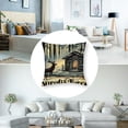 thumbnail image 5 of nygtbtfer Background Wildlife Life is Better at The Throw Pillowcase Cushion Cover New Home Office Decorative White, 5 of 7
