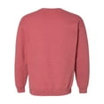 thumbnail image 2 of Gildan Mens Heavy Blend Crewneck Sweatshirt, 3XL, Heather Sport Scarlet Red, 2 of 2