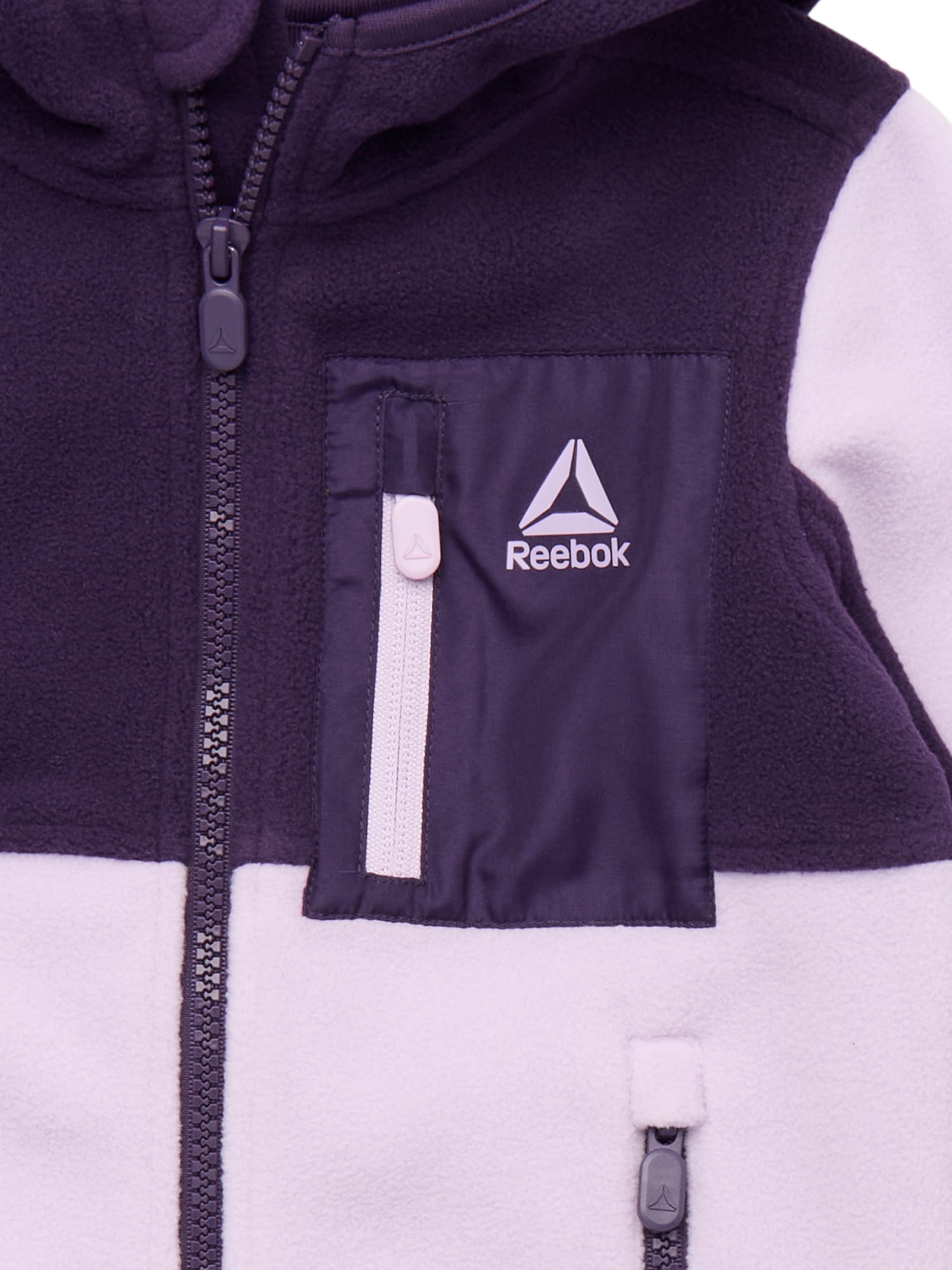 Reebok Toddler Polar Fleece Jacket with Hood, Sizes 2T-5T