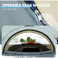 thumbnail image 4 of Quictent Pickup Truck Tent for Full Size Short Bed (5.5'-5.8'), Waterproof PU2000mm 2-Person Sleeping Capacity Truck Bed Tent with Removable Awning, Rainfly ＆ Storage Bag Included (Green&Yellow), 4 of 8