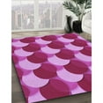 thumbnail image 2 of Ahgly Company Indoor Rectangle Patterned Heliotrope Purple Area Rugs, 5' x 8', 2 of 6
