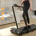 DeerRun 3 in 1 Folding Treadmills for Home, 3.0HP Powerful and Quiet