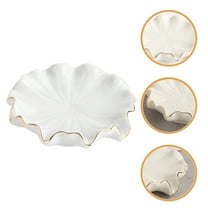 SEWCHICS Bath Soap Dish Ceramic White 1Pack