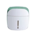 thumbnail image 1 of Double-Drawer Wall-Mounted Tissue Dispenser – Bathroom Paper Towel Rack with Hidden Storage for Small Essentials, 1 of 6