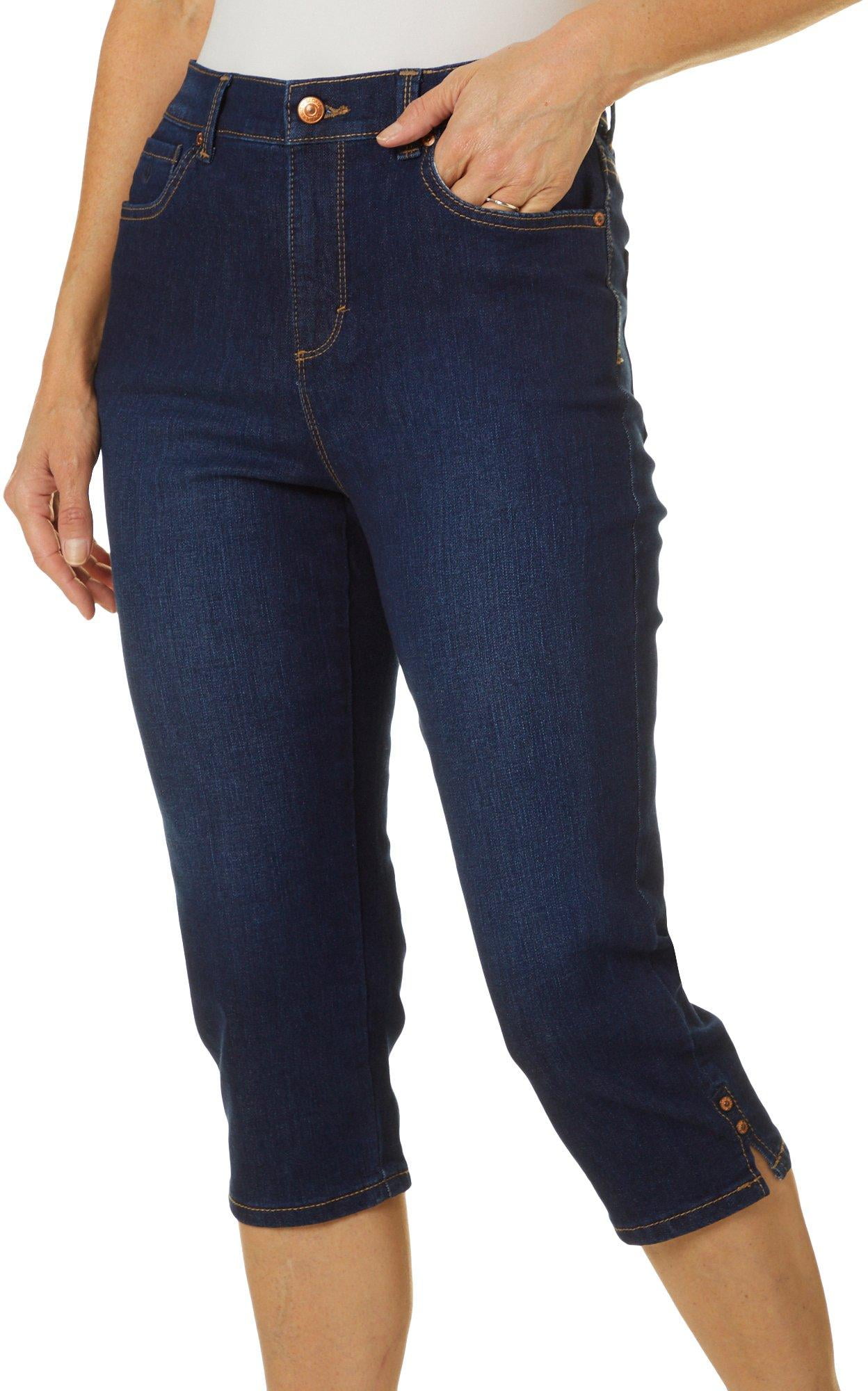 gloria vanderbilt capri jeans plus size