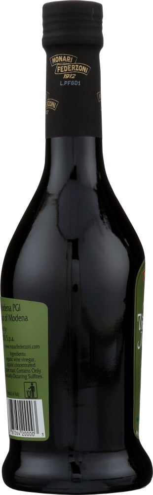 (4 pack) Monari Federzoni Balsamic Vinegar Of Modena Organic, 17 Fl Oz.