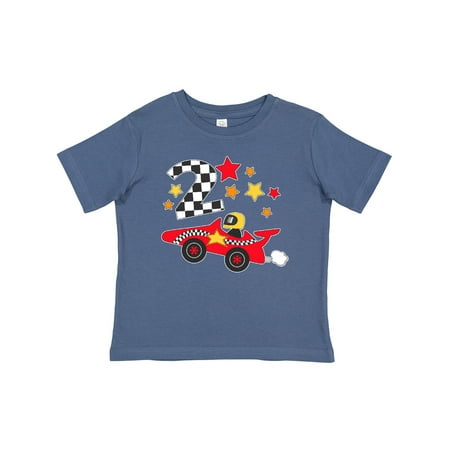

Inktastic Happy 2nd Birthday Red Racing Car Gift Baby Boy or Baby Girl T-Shirt