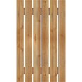 thumbnail image 4 of 22 3/4"W x 38"H TimberCraft Six 3 3/8" Boards Spaced Board-n-Batten Shutters, Rough Sawn Western Red Cedar (Per Pair), 4 of 13