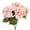 Pink, variant on Visland 5 Heads Hydrangea Beautiful Artificial Flower Bunch Bouquet Home Wedding Decor