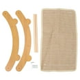 thumbnail image 2 of Sisal Cat Chair, Wearproof Cat Rest Bed, Lounge & Relaxing Scratcher Chair Sisal Scratch Board Cat Hammock with Furniture Protector for Small and Medium Cats, 2 of 7