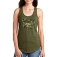 thumbnail image 1 of Mothers Day Gold Garland Racerback Tank Women -Image by Shutterstock, Female Small, 1 of 4