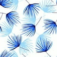 thumbnail image 3 of Blue Leaves Wallpaper Pre-Pasted - 25"W x 225"H, 3 of 3