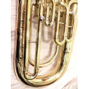 SAI Musicals Euphonium, GOLD, 3 valve with Bag and Mouthpiece Heavy GREAT sale