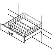 Hafele Stepfix 2-Step Folding Stool - Anthracite, 330 lbs, Compact