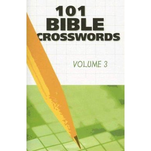 Pre-Owned 101 Bible Crosswords (Paperback) 1593108850 9781593108854