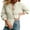 Beige, variant on Lenpel Women's Cardigan Sweaters Fall Long Sleeve Crew Neck Button down Soft Knit Jacket Trendy Winter Outwear