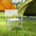 thumbnail image 4 of Gymax 4PCS Folding Director Chair w/ Acacia Wood Frame & Machine Washable Oxford Fabric, 4 of 8