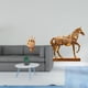 thumbnail image 2 of Figura Escultórica De Caballo Con Manos Entrelazadas, Estatua De Resina Grabada De Manos De Amantes, Ideal Para Decorar Mesas, Dormitorios, Estantes, Hogar U Oficina., 2 of 8