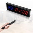 thumbnail image 1 of Interval Timer Electronic Gym Timer Stopwatch Fitness Training Clock US Plug Cola temporizador de gimnasio, 1 of 8
