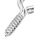 thumbnail image 4 of Set Of 60 Piton Visser, 40 X 19 Mm, Ring Screws, Galvanized, For Hardware, Curtain Rope Chains, Craft Items., 4 of 5