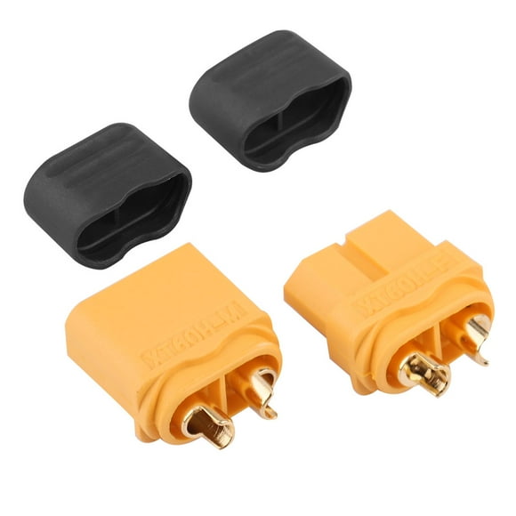 Professional 2Pcs XT60H Connector Male, XT60H, XT60+ Connector, for Industry Home
