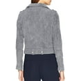 thumbnail image 2 of Blank NYC womens  Suede Moto Jacket, xs, Grey, 2 of 2