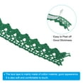thumbnail image 3 of Uxcell 0.6" Wide 2 Yards Self-Adhesive Lace Tape Ribbon Stickers Masking Cotton Decorative for Craft, Dark Green 6 Pack, 3 of 6