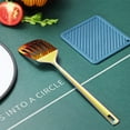 thumbnail image 3 of ReaNea Rainbow Spatulas, Stainless Steel Slotted Turner Titanium Colorful Plating, Metal Spatulas Turner For Cooking, Kitchen Spatulas Barbecue Spatulas, 3 of 8