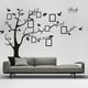 thumbnail image 4 of Calcomanía de pared con árbol genealógico grande, marco de fotos negro para bricolaje, decoración de pared con árbol, calcomanía artística para decoración del hogar y la sala de estar, 4 of 7