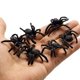 thumbnail image 1 of Juguetes de araña de plástico realistas, accesorios de broma de Halloween, decoración divertida de Halloween de tamaño pequeño, paquete de 30, 1 of 4