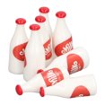 thumbnail image 3 of Botella 8pcs Dollhouse Bottle Botella de Plásstico Detalla Vívidos Conjuntos de Botellas en Miniatura para 1:12 1: 6 Doll House, 3 of 7
