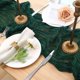 thumbnail image 5 of Tapete de mesa Fixwal, gasa verde oscuro, 35 x 120 cm, paquete de 3, 5 of 8