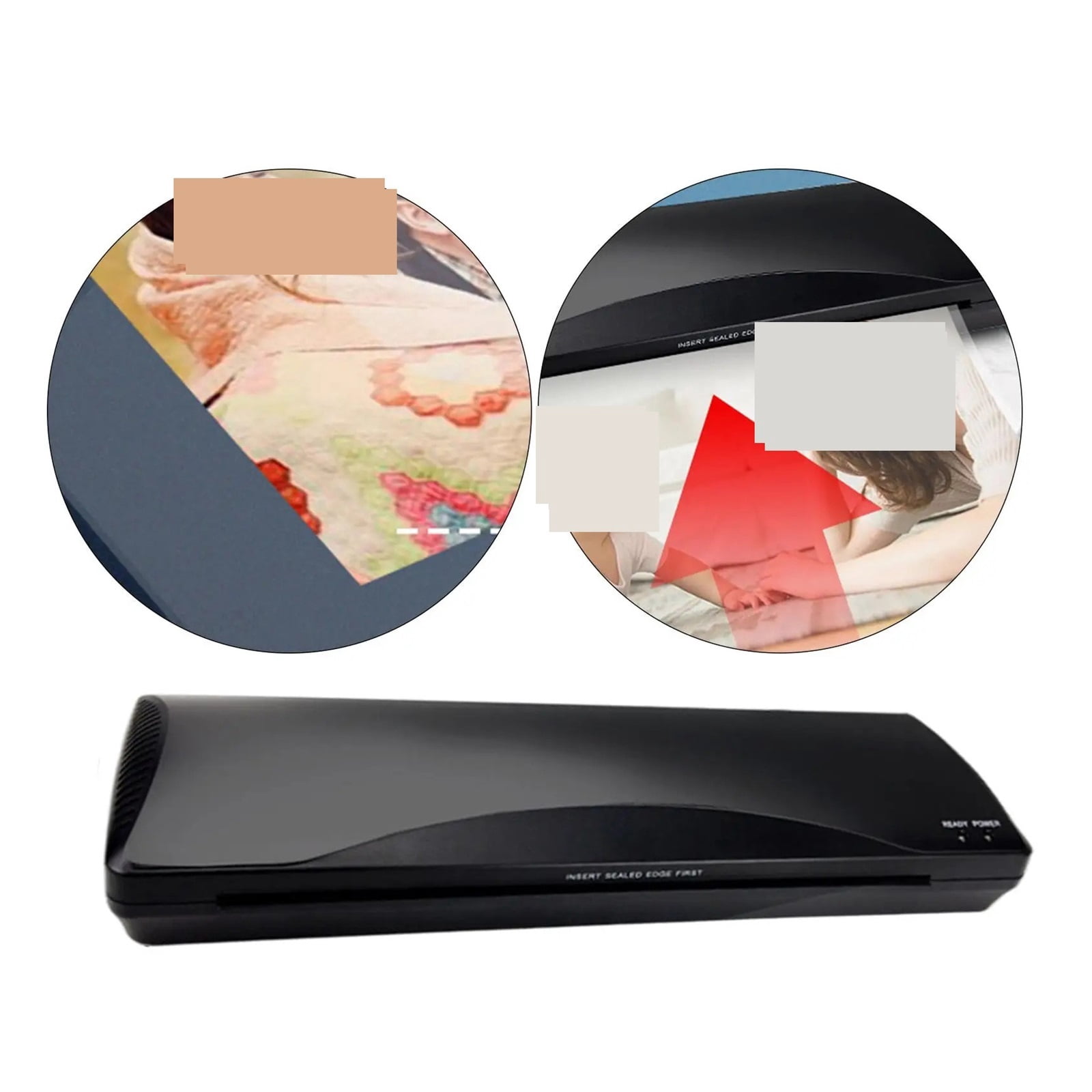 Laminator Machine, A3 A4 Thermal Laminator Machine, Portable Laminator, Personal Laminator Pouches Card Saver For School Office