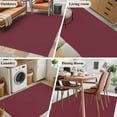 thumbnail image 5 of 3'x5' Area Rugs, Red Solid Color Indoor Outdoor Area Rug for Living Room Bedroom, Aesthetics Contemporary Luxury Washable Bathroom Rugs Kitchen Floor Carpet Mats Home Decor Aesthetic, 5 of 8