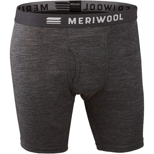 MERIWOOL Mens Boxer Briefs Merino Wool Underwear Base Layer for