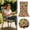 D-17.72×18.90×23.62 in, variant on Chair Cushion Back Extra Thick Outdoor High , Water & UV Resistant Patio Seat Pad for Garden, Beach & Indoor Use