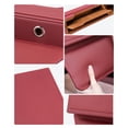 thumbnail image 5 of Organizador de espacio para asientos, accesorios interiores, cuero de PU, ajuste universal, almacenamiento en grietas Rojo, 5 of 5