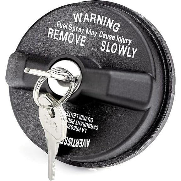 Locking Gas Cap, Lock Fuel Cap For Jeep Wrangler JK TJ, Liberty, Cherokee, Compass, Grand Cherokee, Commander, Patriot & Dodge Ram 1500 2500,Journey,Caravan,Charger,Challenger,Dakota,Durango,Avenger