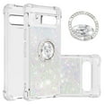 thumbnail image 1 of Case for FOXDOCK Google Pixel 7A Full Corner Protection Glitter Phone Case with Ring Holder, 1 of 4