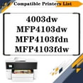 thumbnail image 2 of W1510A 151A Toner Cartridges Compatible for HP Pro 4003dw MFP4103dw MFP4103fdn MFP4103fdw Printers, High Yield 3,050 Pages, 2 of 7