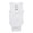 White, variant on Douhoow Newborn Baby Sleeveless Romper Summer Infant Solid Color Ribbed O Neck Cotton Jumpsuit
