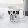 thumbnail image 5 of CafePress - Woman UP - 20 Oz White Ceramic Mega Mug, 5 of 5