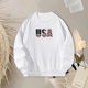 thumbnail image 5 of Sudadera para mujer Moda Cuello Redondo Sudadera para Deportes Callejeros Salir SG Yuyangstore Camisa de entrenamiento, 5 of 8