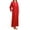 Red, variant on Women's Amanda Rich 607-37 Velour Zip Front Robe (Light Blue M)