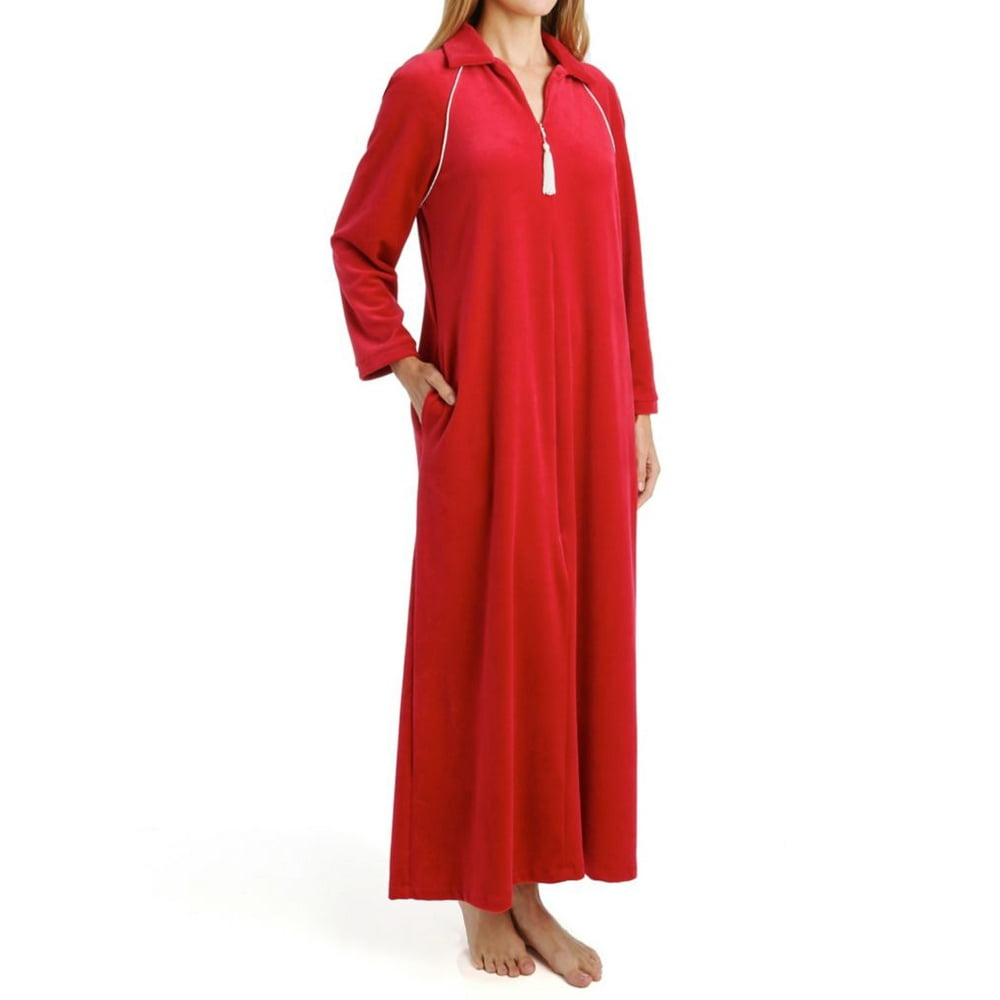 red ladies robe