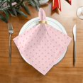 thumbnail image 6 of Iauyy Satin Napkins Set of 1- Star-pink DIY Printing Decoration Cloth Napkin- Easy Care for Home/Party, 6 of 8