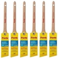 thumbnail image 3 of Genuine Purdy 6 Pack White Bristle Adjutant Angular 1-1/2" Paint Brushes 144024415-6PK, 3 of 3