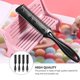 thumbnail image 3 of Peine fino de 4 Uds., maquinilla de afeitar de doble cara, peine para afeitar el pelo, peine de peluquería, afeitadora para mujer, corte para adelgazar el cabello, 3 of 5